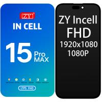 iPhone 15 Pro Max Touch+Lcd+Frame Black ZY Incell FHD 1920x1080 1080P