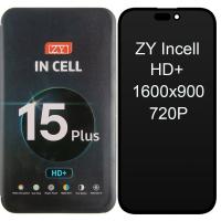 iPhone 15 Plus Touch + Lcd + Frame Black ZY Incell HD+ 1600x900 720P