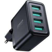 Wall Charger Joyroom JR-TCN03 24W 2.4A 4 x USB-A Black In Blister