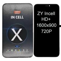 iPhone X Touch + Lcd + Frame Black ZY Incell HD+ 1600x900 720P
