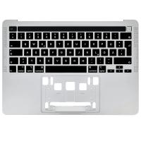 Macbook Pro 13" (2020) A2338 EMC 3578 Keyboard+Frame Silver Grade A German Layout 100% Original
