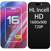iPhone 16 Touch + Lcd + Frame Black HL Incell HD 1600x900 720P