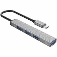USB-C Hub Orico AH-13 1 x USB-A 3.0 - 3 x USB-A Grey in Blister