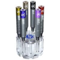 Mechanic King Kong 6 Piece Screwdriver Set with Rotating Holder