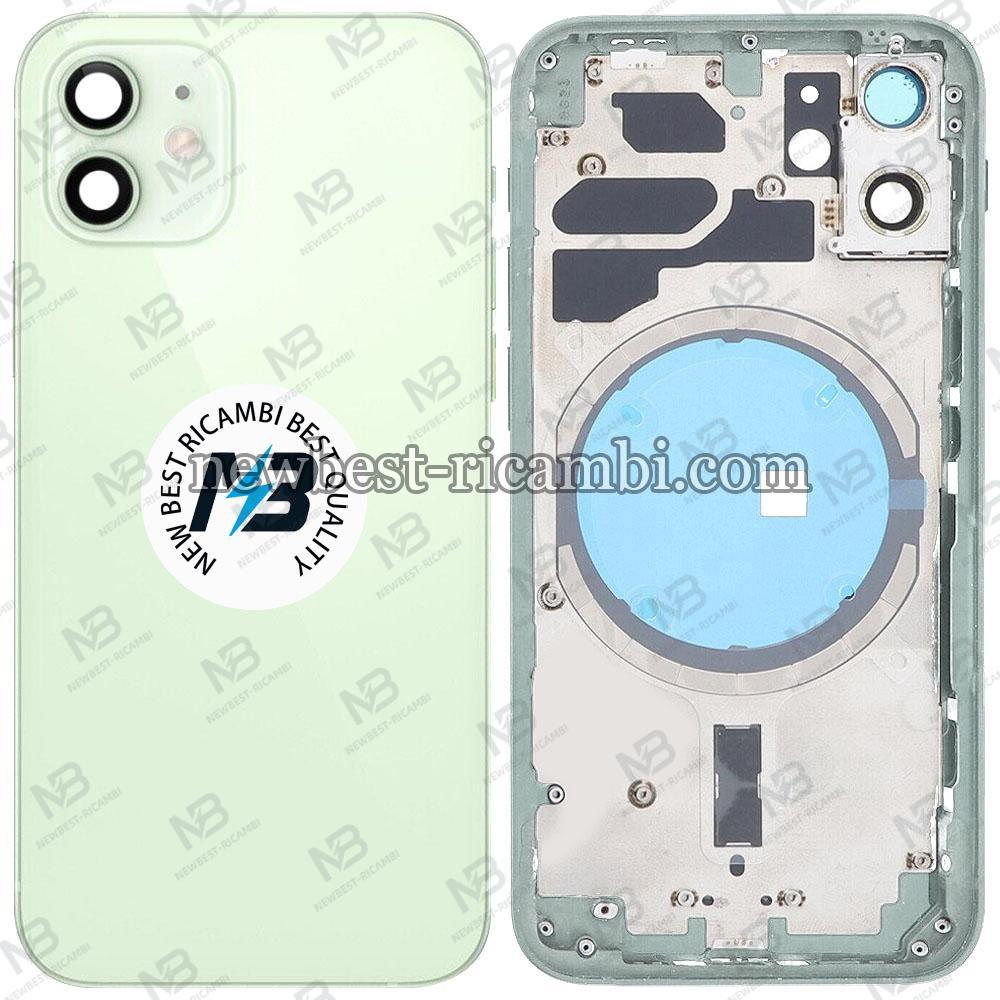 iPhone 12 Mini back cover with frame green OEM