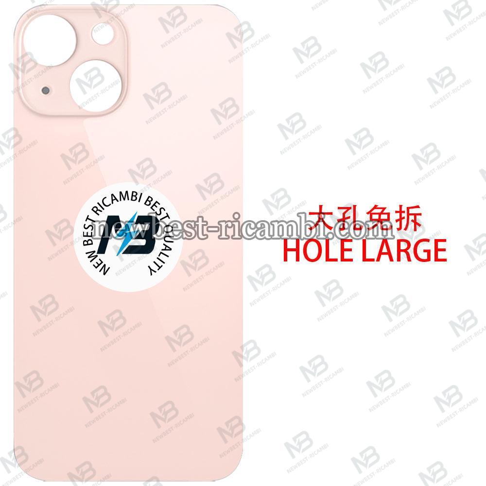 iPhone 13 Mini Back Cover Glass Hole Large Pink