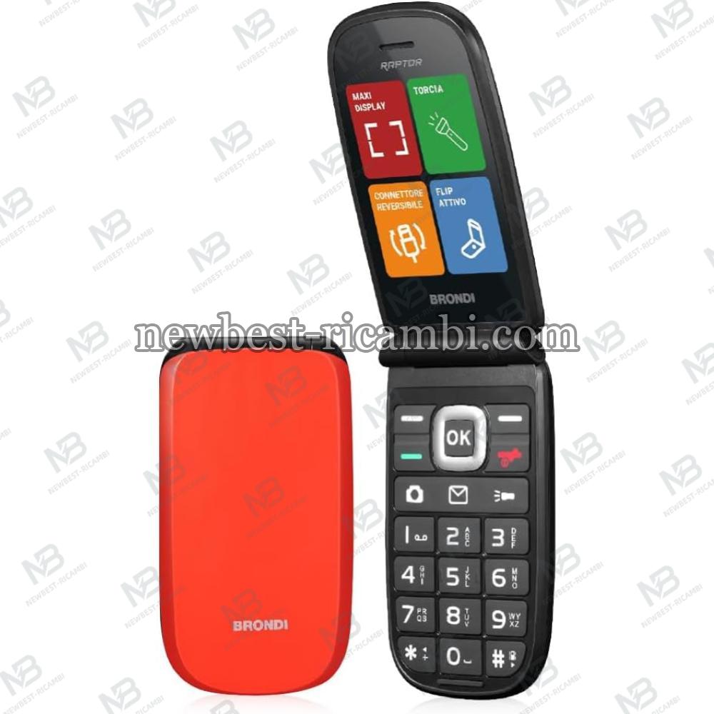 BRONDI CELLULARE RAPTOR DUAL SIM ORANGE METAL