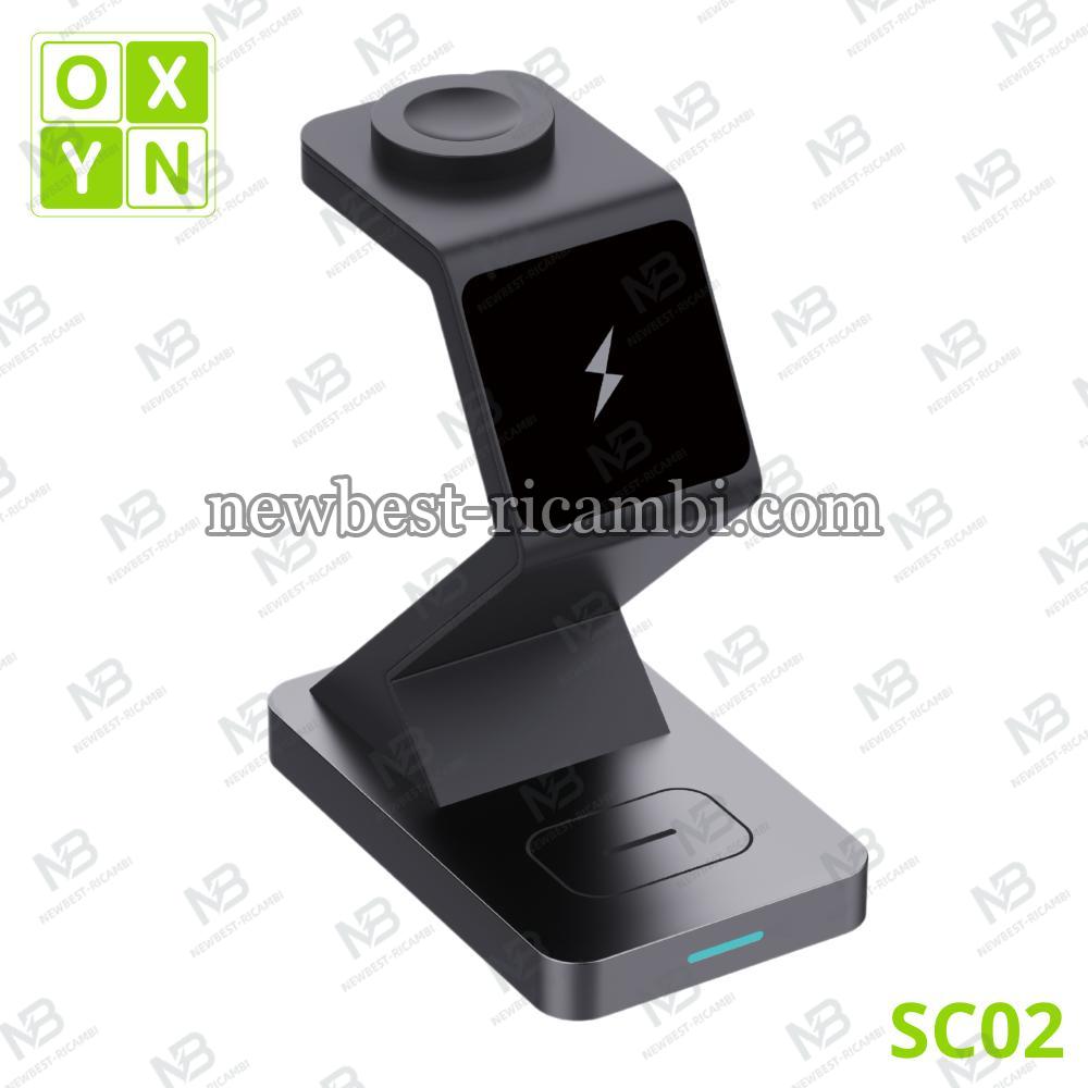 OXYN SC02 SUPPORTO CARICATORE WIRELESS