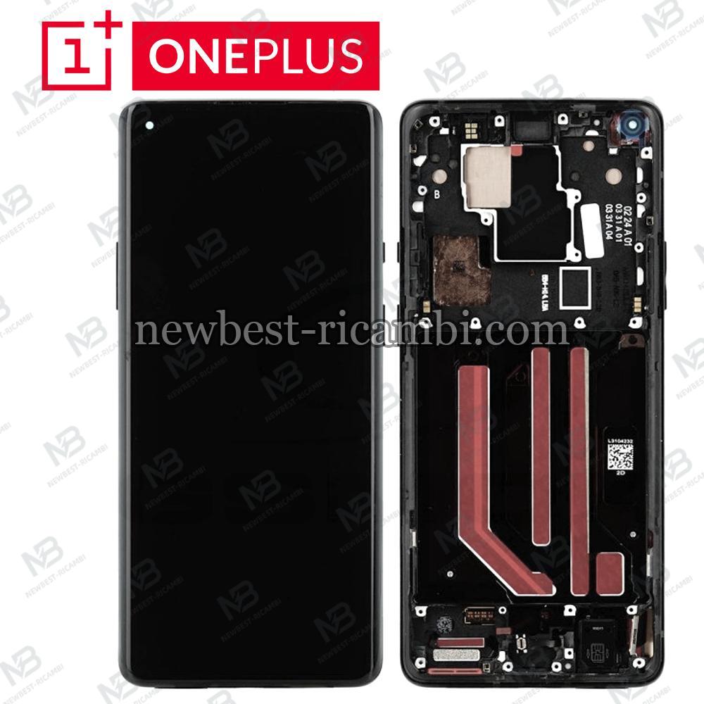 One Plus 1+8 Pro Touch + Lcd + Frame Black Service Pack