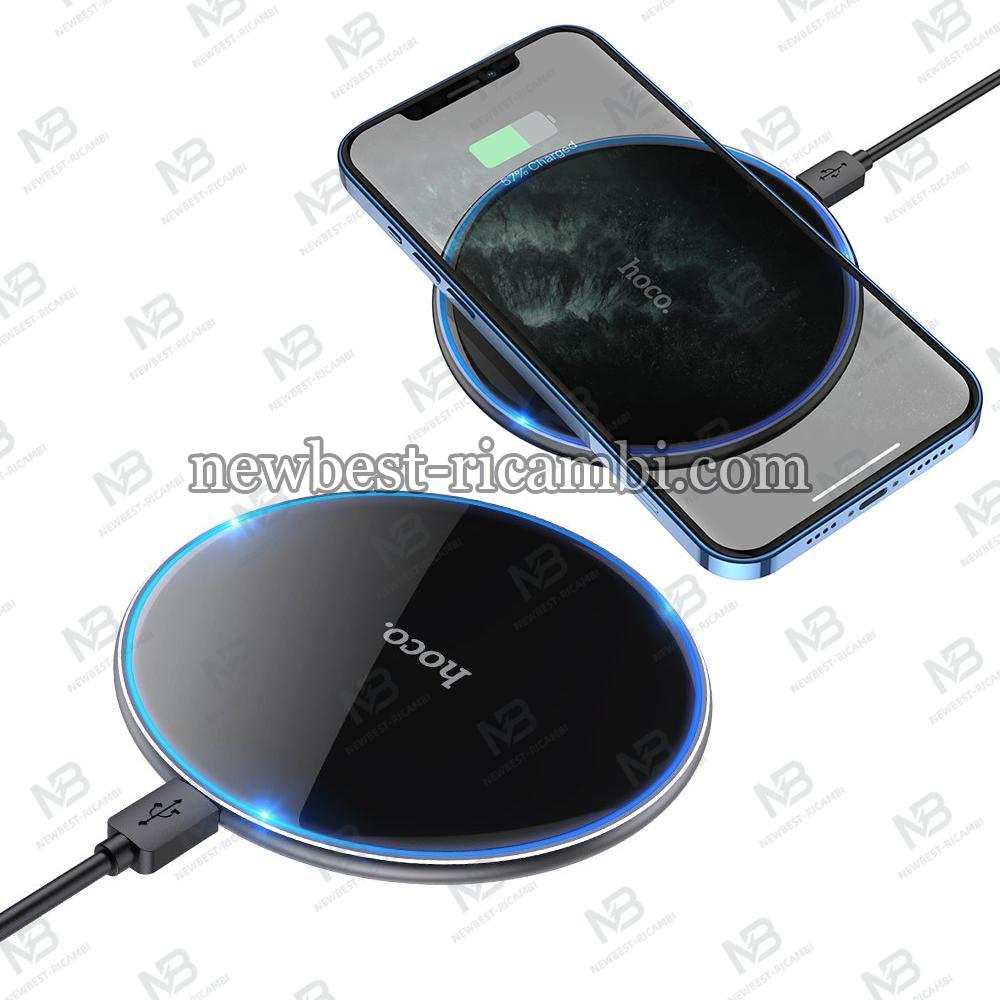 Wireless Charger Hoco CW6 Pro 15W 1.67A Black
