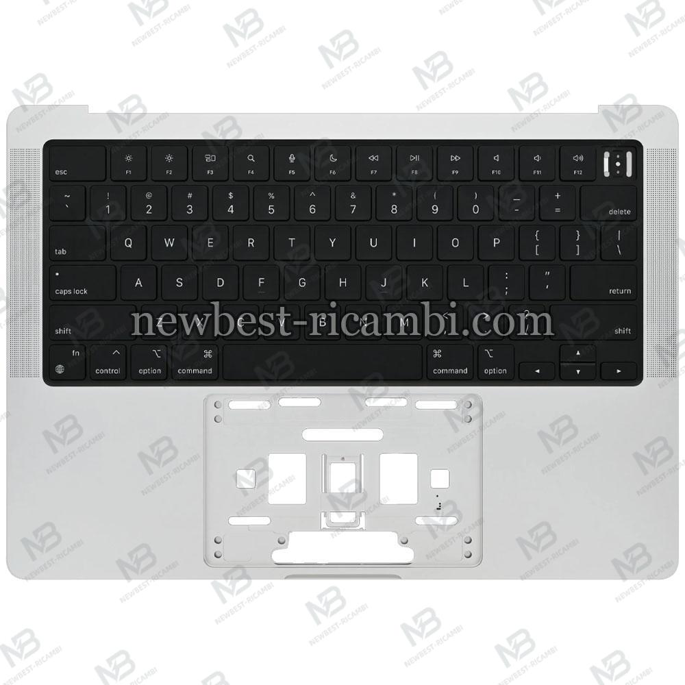 MacBook Pro 14" A2779 M2 Pro EMC 8102 (2024) Keyboard+Frame Gray Grade A US Layout Dissembled