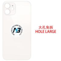 iPhone 12 Mini Back Cover Camera Glass Hole Large White