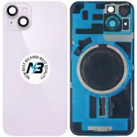 iPhone 14 Back Cover With Frame Purple