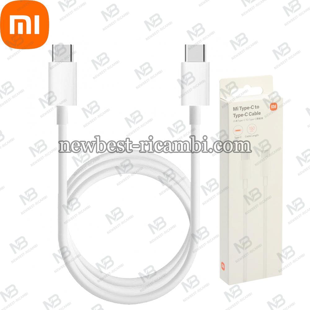 Xiaomi Mi USB Type-C To Type-C Cable 5A 150cm SJV4108GL White In Blister