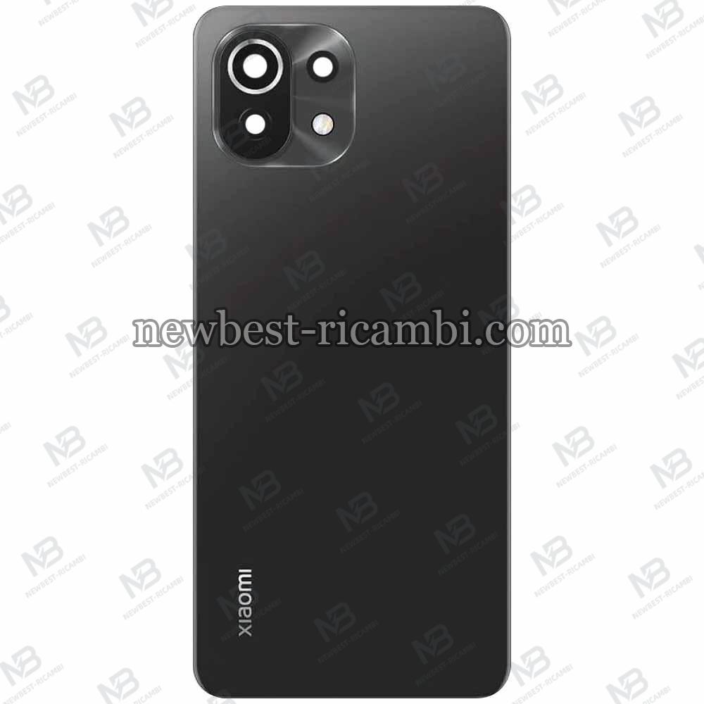 Xiaomi Mi 11 Lite Back Cover + Camera Glass Black Original