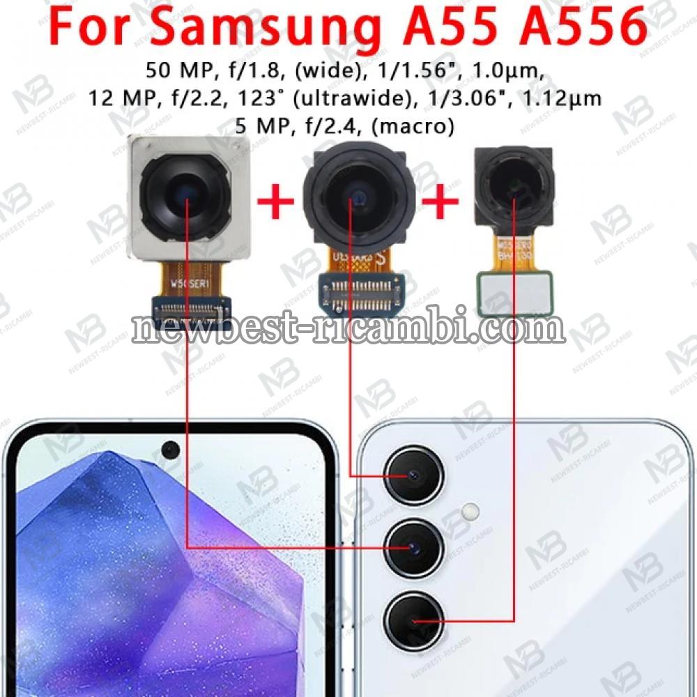 Samsung Galaxy A55 5G A556 Back Camera Set
