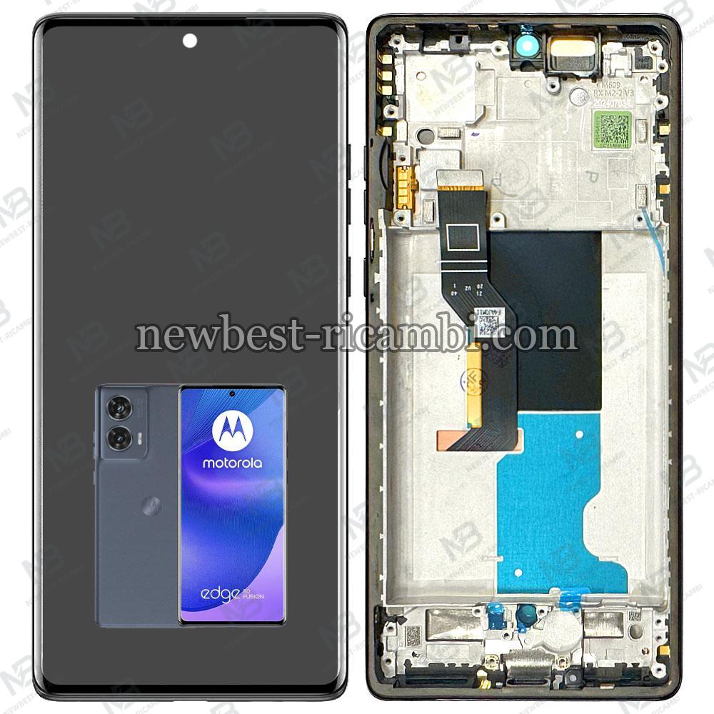 Motorola Edge 50 Fusion Touch + Lcd + Frame Black