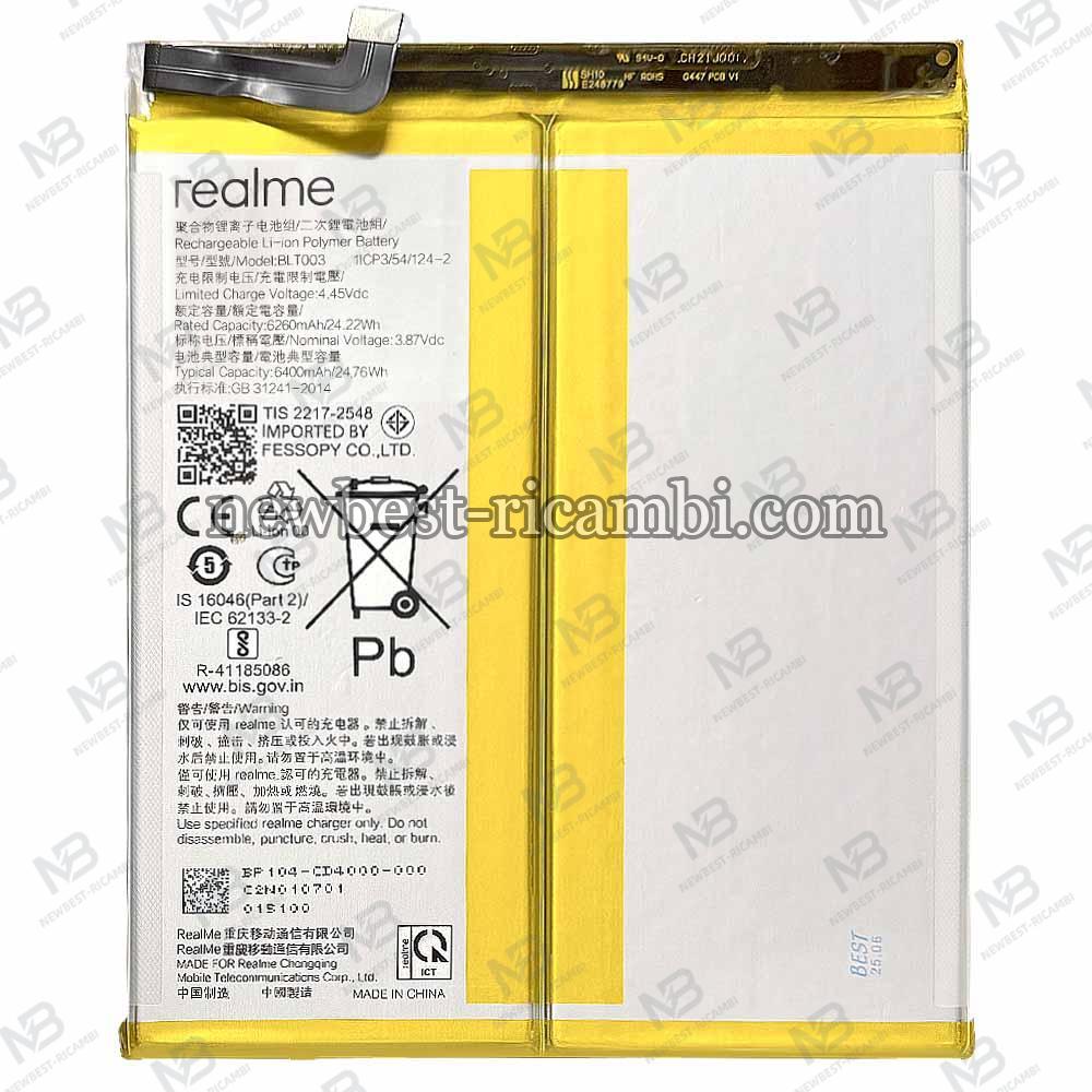 Realme Pad Mini RMP2105 RMP2106 2021 BLT003 Battery