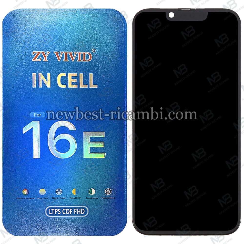 iPhone 16E Touch+Lcd+Frame Black ZY Incell FHD 1920x1080 1080P