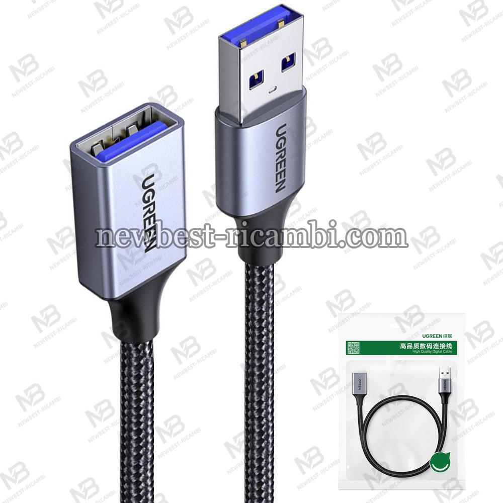 USB 3.0 Extension Cable UGREEN US115 1m Grey in Blister