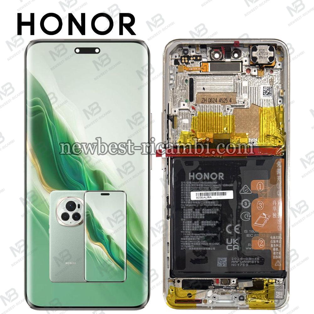 Huawei Honor Magic 6 Pro 5G Touch + Lcd + Frame + Battery Gold Service Pack