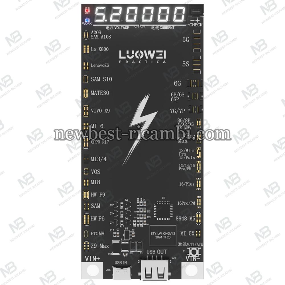 Battery Activation Board Luowei LW-B03 for  iPhone 5 to 16 Pro Max and over 400 Android models 