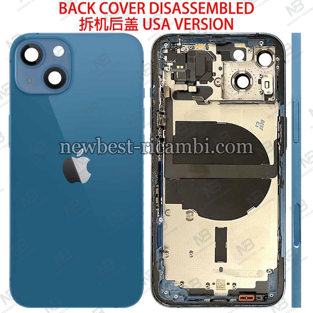iPhone 13 Back Cover + Frame Blue Dissembled Grade A Original - US Version