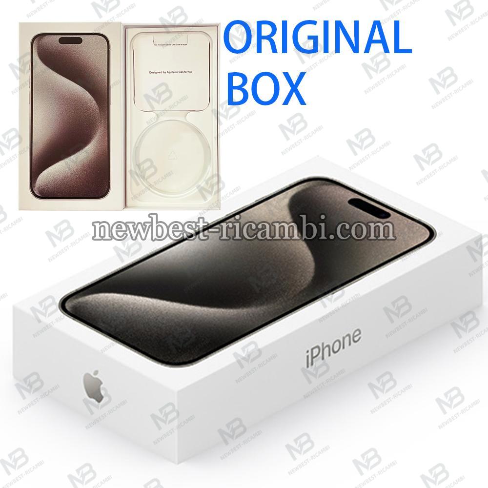 iPhone 15 Pro Max Natural Titanium Original Box Used
