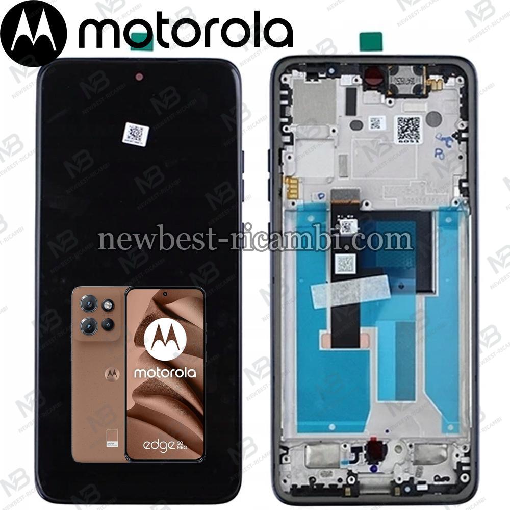 Motorola Edge 50 Neo 5G (XT2409) Touch + Lcd + Frame Mocha Mousse Service Pack