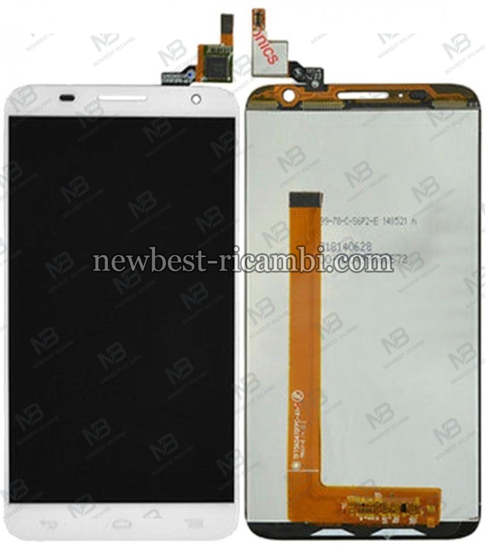 Alcatel One Touch Idol 2 S / 6050 / 6050Y / OT-6050 Touch + Lcd White