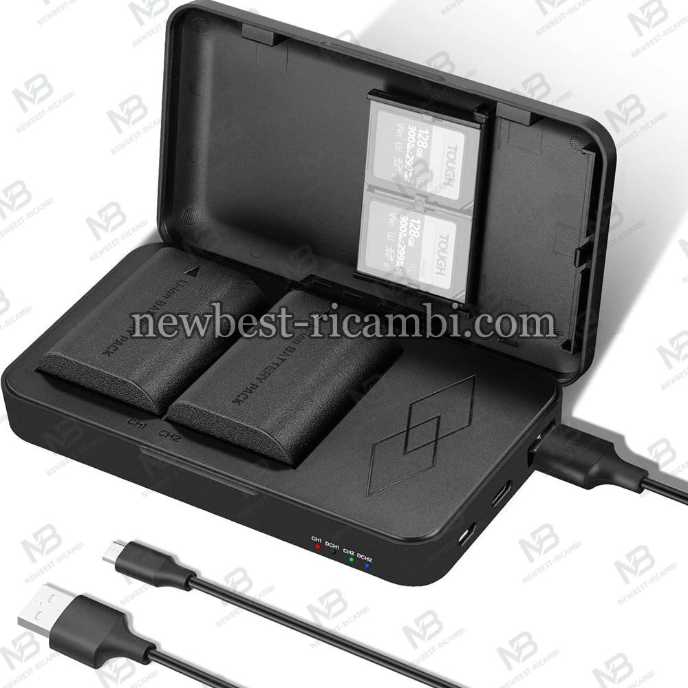 NEEWER LP-E6 LP-E6N Replacement Battery Pack (2 Pack)