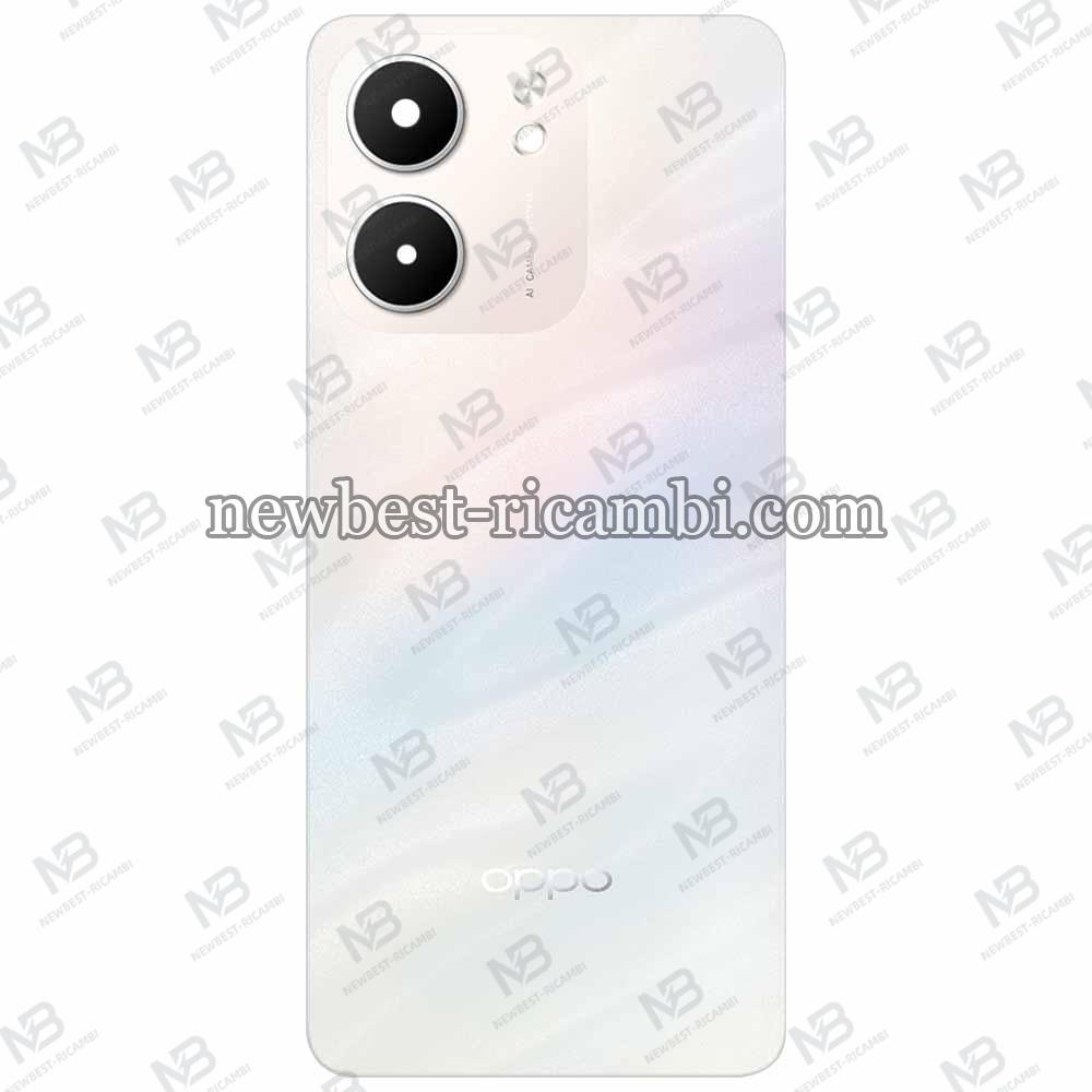 Oppo A5X 4G (CPH2725) Back Cover + Camera Glass White Original