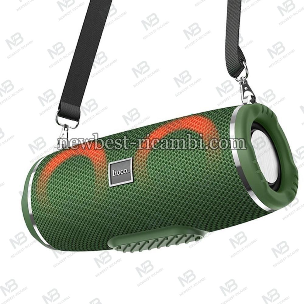 Bluetooth Speaker Hoco HC12 10W RGB Waterproof Green In Blister