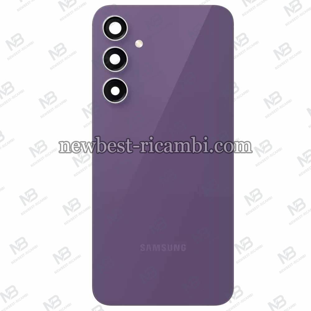 Samsung Galaxy S23 FE S711 Back Cover + Camera Glass Purple AAA