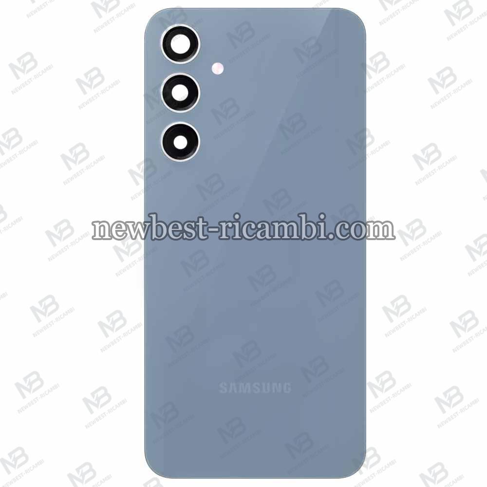Samsung Galaxy S23 FE S711 Back Cover + Camera Glass Blue AAA