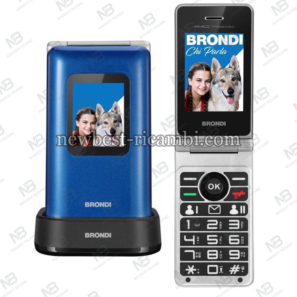 BRONDI CELLULARE AMICO PREZIOSO BLUE METAL