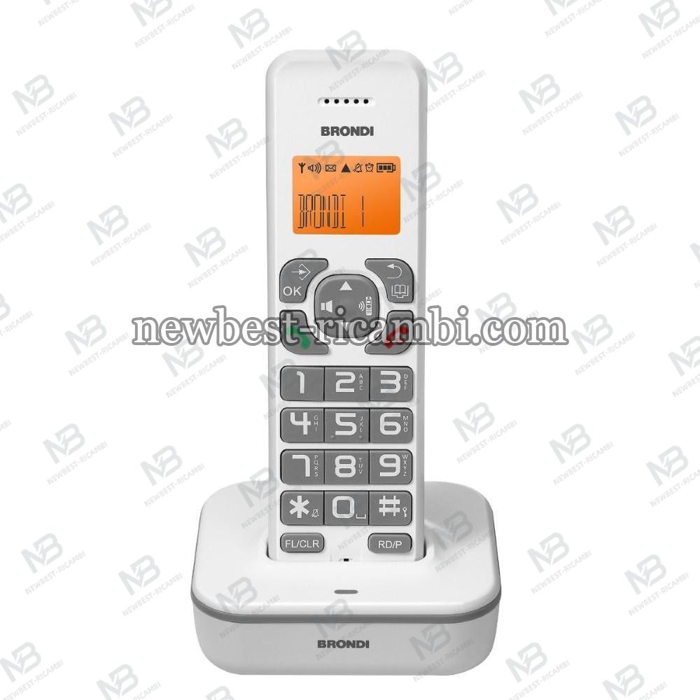 BRONDI TELEFONO A FILO BRAVO STAR BIANCO-GRIGIO 10278071