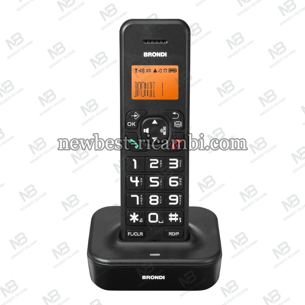 BRONDI TELEFONO A FILO BRAVO STAR NERO 10278070