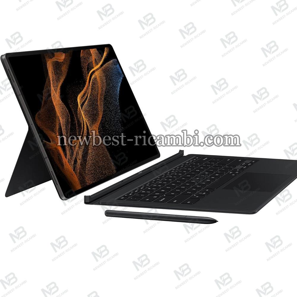 Samsung Book Cover Keyboard Case for Galaxy Tab S8 Ultra EF-DX900BBEGIT Italian Black In Blister
