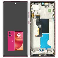 Motorola Edge 50 Fusion Touch + Lcd + Frame Pink
