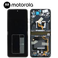 Moto Razr 40 XT2323 Touch + Lcd + Frame  6.9'' Black / Sage Green Service Pack