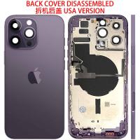 iPhone 14 Pro Max Back Cover + Frame (USA Version) Purple Dissembled Grade B Original
