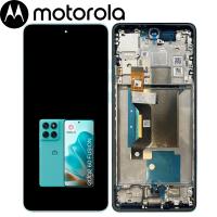 Motorola Edge 60 Fusion 5G (XT2503-4) Touch + Lcd + Frame Green Service Pack