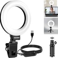 NEEWER BASICS 5" Ring Light with Clip and Tripod