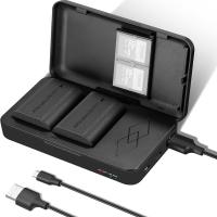 NEEWER LP-E6 LP-E6N Replacement Battery Pack (2 Pack)