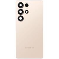 Samsung Galaxy S25 Ultra S938 Back Cover + Camera Glass Pink Gold AAA