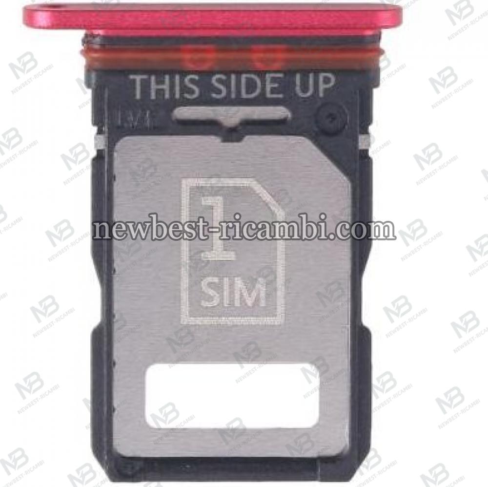 Motorola Edge 30 Fusion XT2243 Sim Tray Red