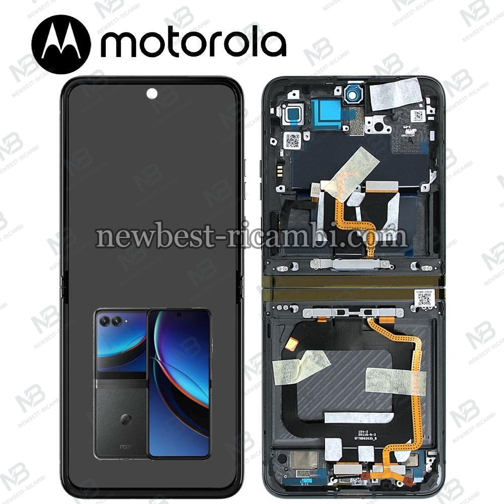 Motorola Moto Razr 40 Ultra XT2321 Touch + Lcd + Frame 6.9'' Black Service Pack