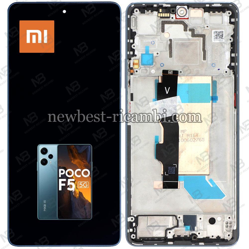 Xiaomi Poco F5 5G / Redmi Note 12 Turbo Touch + Lcd + Frame Green Service Pack