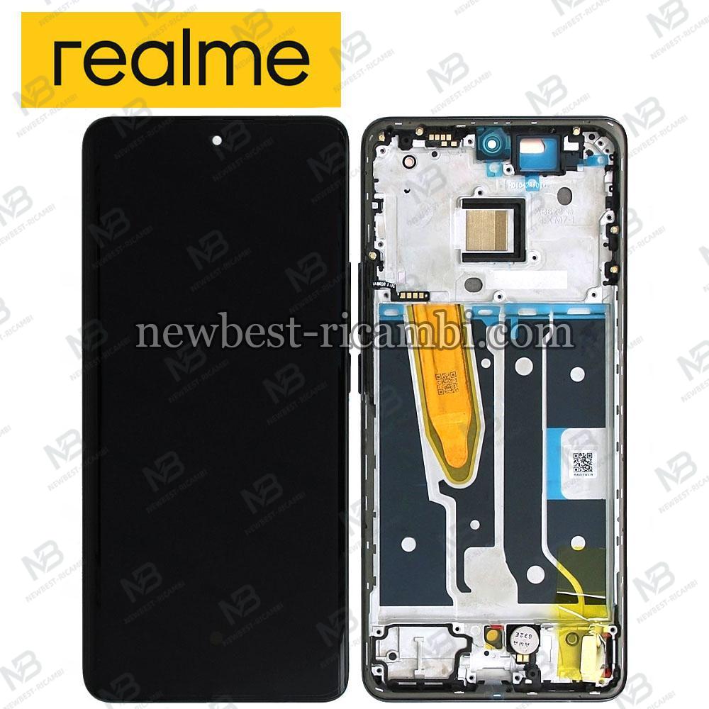 Realme 12+ 5G RMX3867 Touch + Lcd + Frame Black Service Pack